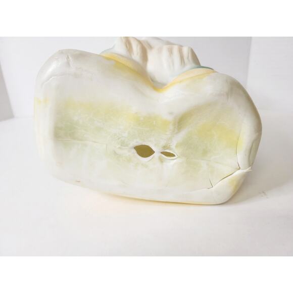 Vintage Christmas Elf Gnome on‎ a Log Light Up Plastic Blow Mold - Picture 8 of 8